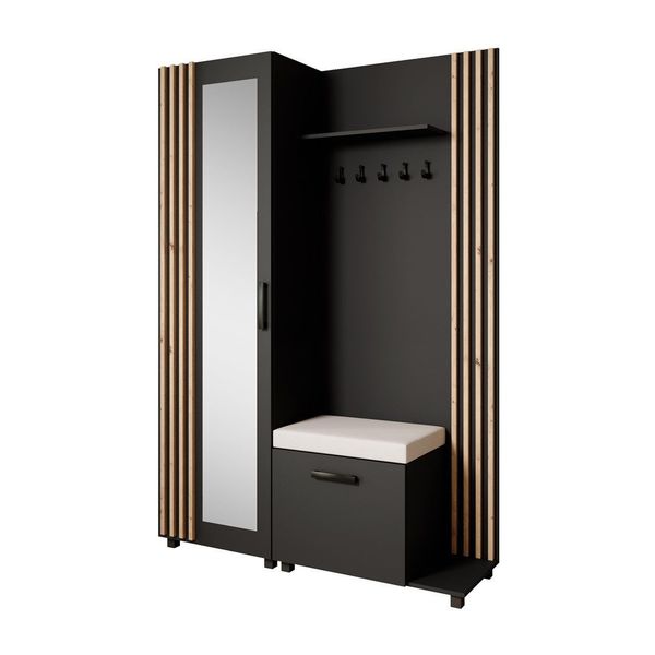Beautysofa Garderobenschrank Garderoben-Set mit Aufhängern und günstig online kaufen
