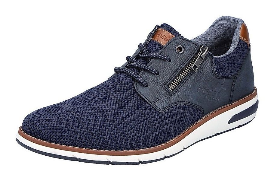Rieker Schnürschuh mit seitlichem Reißverschluss, Freizeitschuh, Halbschuh, günstig online kaufen