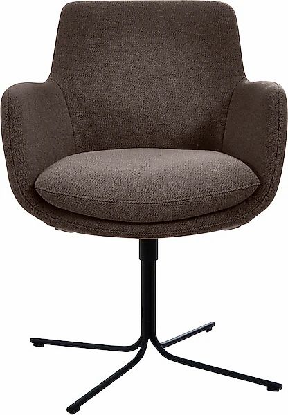 K+W Komfort & Wohnen Drehstuhl »Pego« () filigranem 4-Fuß-Gestell in schwar günstig online kaufen