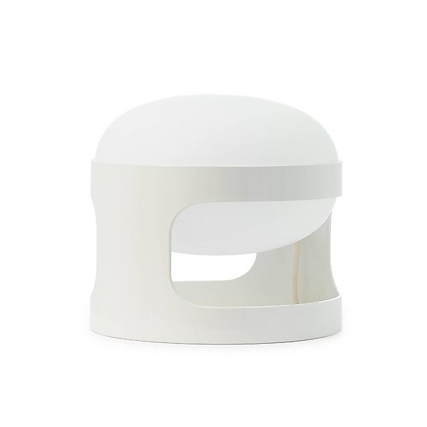 Kartell Tischleuchte KD28, weiß, Ø 25 cm, E14-LED günstig online kaufen