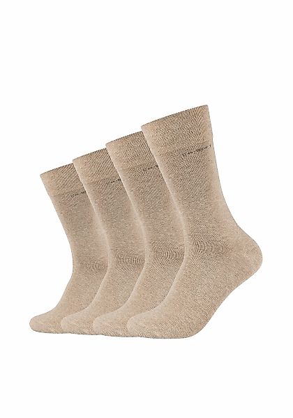 Camano Socken "ca-soft", (4er Pack), mit verstärktem Fersen- und Zehenberei günstig online kaufen