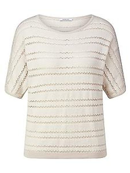 Rundhals-Pullover Peter Hahn beige günstig online kaufen