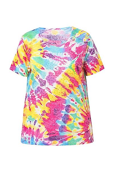 Angel of Style T-Shirt T-Shirt Komfort Fit Batik-Muster günstig online kaufen