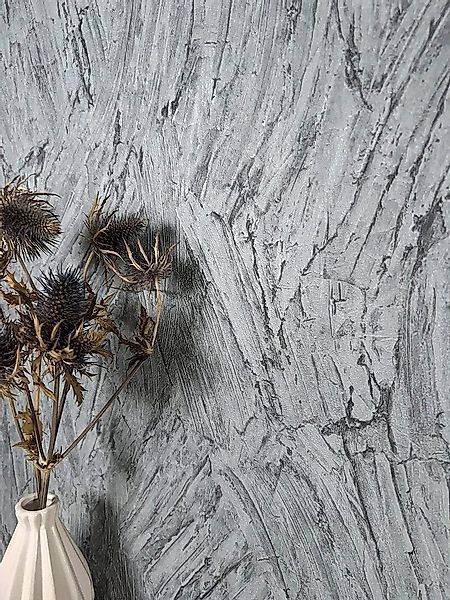 Newroom Vliestapete, Grau Tapete Modern Muster - Mustertapete Glamour Hellg günstig online kaufen