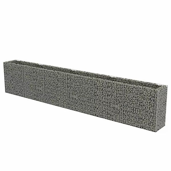 vidaXL Gabionen-Hochbeet Stahl 540x50x100 cm 595143 günstig online kaufen