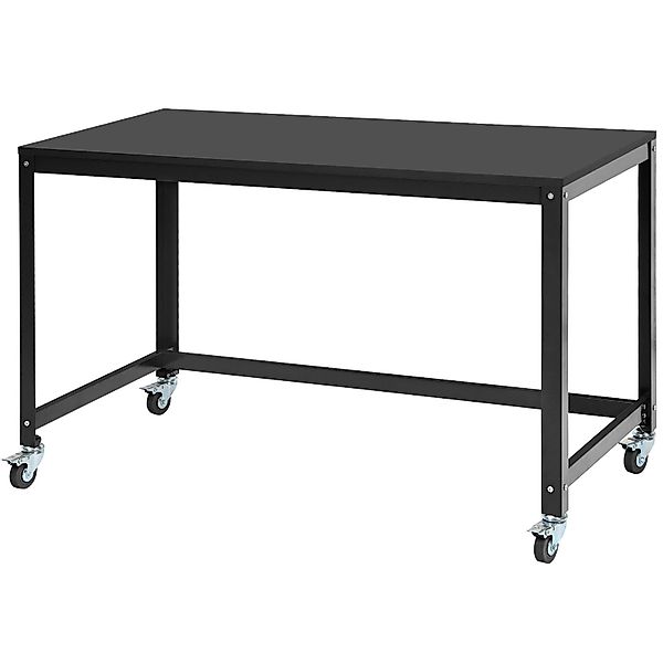 COSTWAY Schreibtisch, mit 4 Rollen & günstig online kaufen