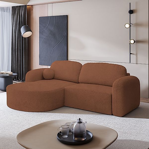 Masseno Ecksofa AMILIA mit Schlaffunktion L-Form, günstig online kaufen