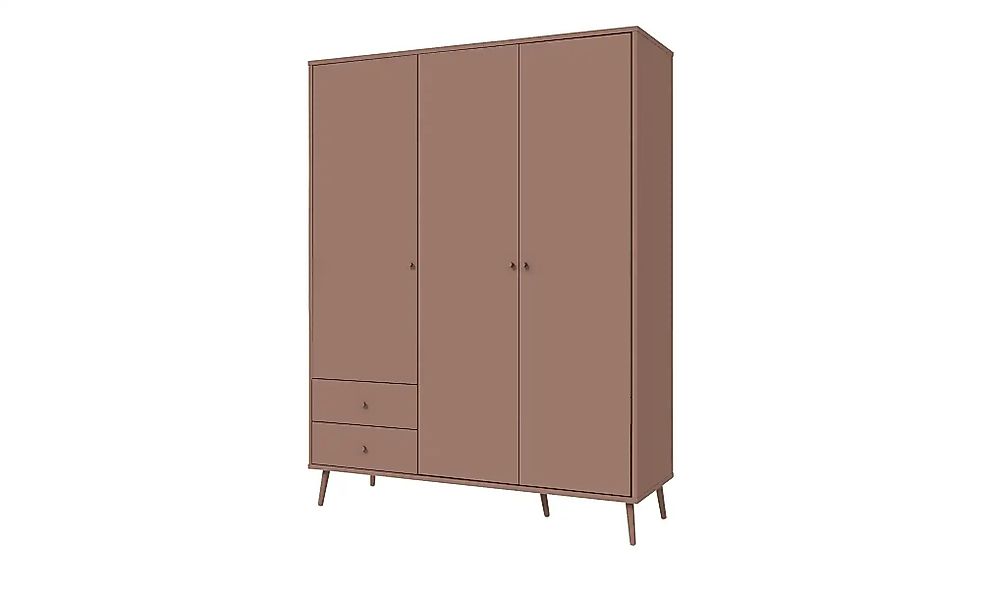 Kleiderschrank  Hemsby ¦ rot ¦ Maße (cm): B: 154,2 H: 201,7 T: 52.2 Schränk günstig online kaufen