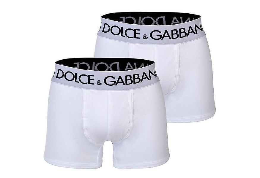 DOLCE & GABBANA Boxer Herren Boxershort 2er Pack Baumwolle Regular Boxer (P günstig online kaufen