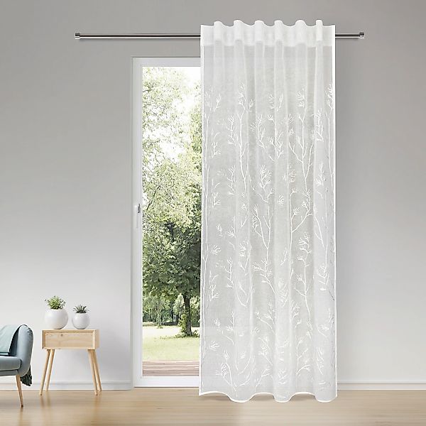 Gerster Gardine "Eila" Schlaufen 1 Stk. tlg. SB-Gardine "Eila" günstig online kaufen