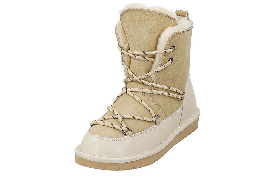 Biosoft Comfort & Easy Walk Damen Winterboot extended Laceup beige chstnt 3 günstig online kaufen