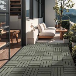 HOME DELUXE Holzfliesen WPC Klickfliesen BAVARO günstig online kaufen