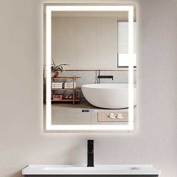 ZMH Badspiegel mit LED Leuchtung mit günstig online kaufen