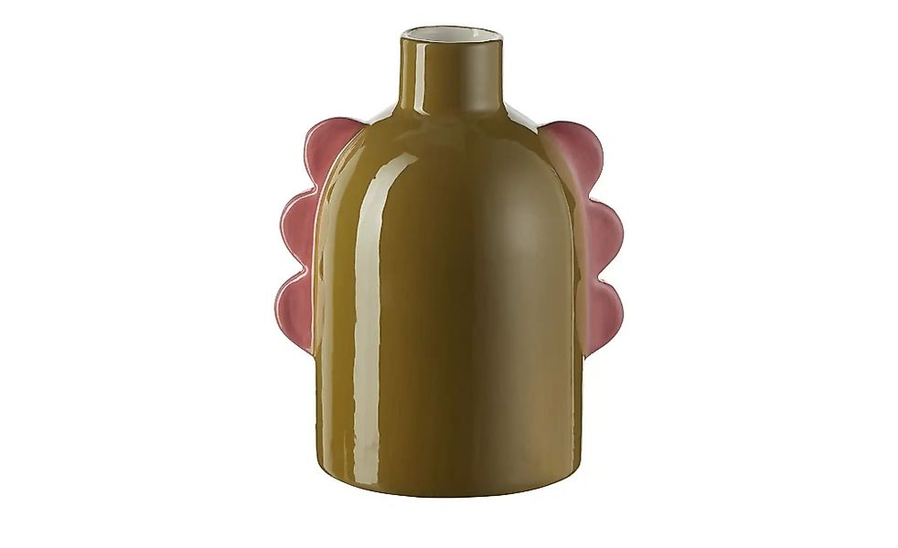 Vase   ¦ braun ¦ Dolomite ¦ Maße (cm): B: 10,5 H: 17 Accessoires > Vasen - günstig online kaufen