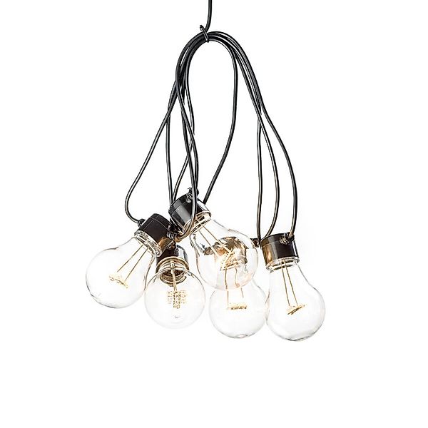 KONSTSMIDE LED-Lichterkette Weihnachtsdeko aussen, 10-flammig, LED Biergart günstig online kaufen