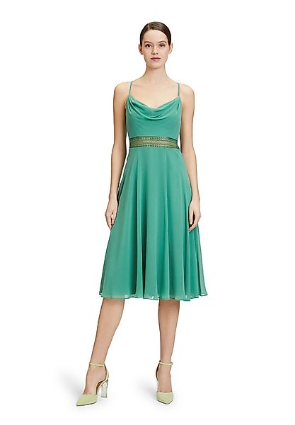 Vera Mont Cocktailkleid "Damen Cocktailkleid mit Wasserfallausschnitt" Ohne günstig online kaufen