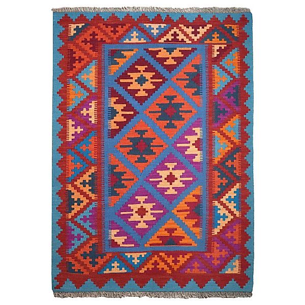 PersaTepp Teppich Kelim Gashgai multicolor B/L: ca. 123x175 cm günstig online kaufen