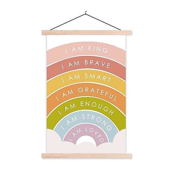MuchoWow Poster Kinderzimmer - Zitate - günstig online kaufen