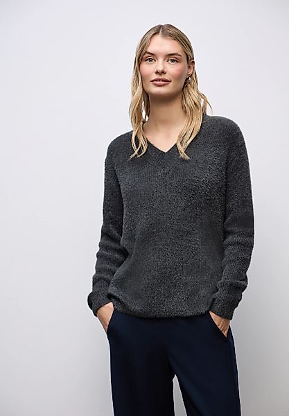 STREET ONE V-Ausschnitt-Pullover günstig online kaufen