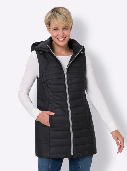 Sieh an! Jerseyweste Longweste günstig online kaufen