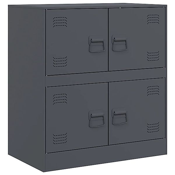 vidaXL Sideboard Sideboard Anthrazit 67x39x73 cm günstig online kaufen