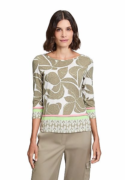 Betty Barclay 3/4-Arm-Shirt "Betty Barclay Damen Basic Shirt mit Print", (1 günstig online kaufen