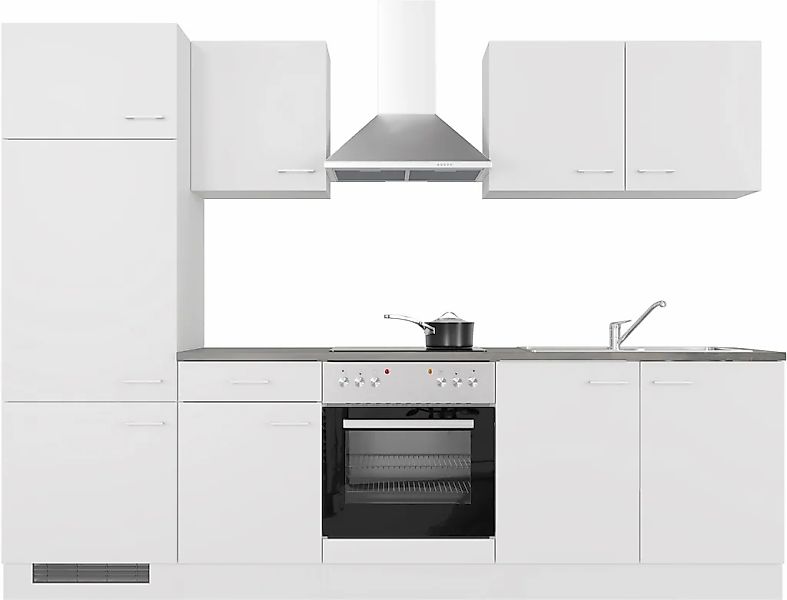 Flex-Well Küchenzeile "Lucca" wahlw. mit E-Geräten, Breite 270 cm, viele Fa günstig online kaufen
