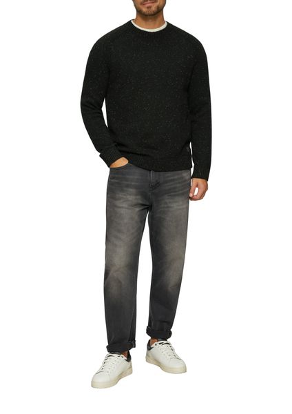 s.Oliver Rundhalspullover mit glitzernden Fasern günstig online kaufen