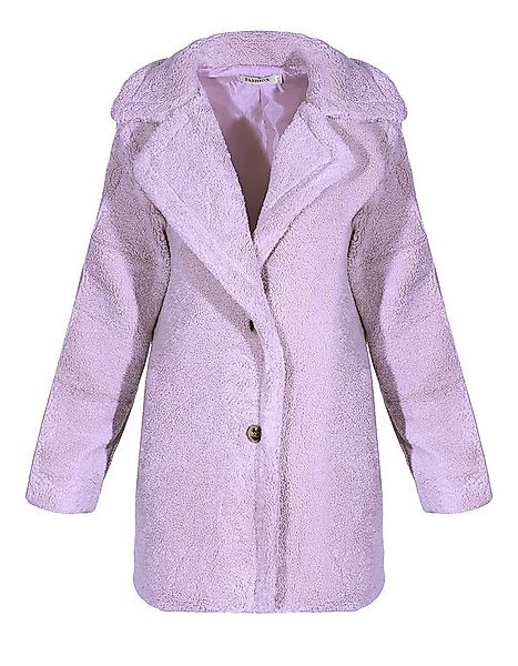 Aurela Damenmode Kurzmantel Boucle Damen Mantel Übergangsmantel Boucle Jack günstig online kaufen