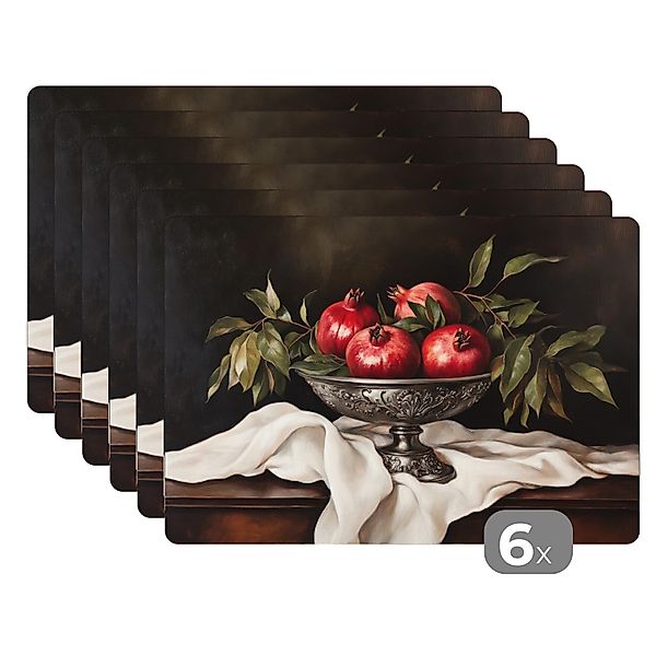 MuchoWow Platzset Granatäpfel - Klassisch - günstig online kaufen