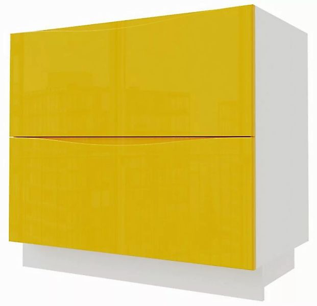 Feldmann-Wohnen Unterschrank Napoli (Napoli, 1-St) 90cm Front- und Korpusfa günstig online kaufen