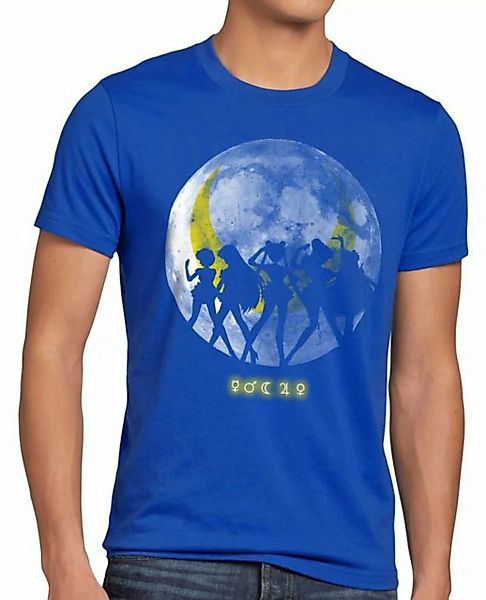 style3 Print-Shirt Herren T-Shirt Sailor Senshi mond mondstein moon luna ma günstig online kaufen