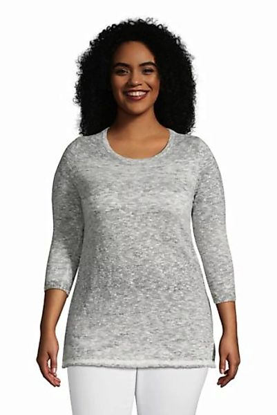 Pullover aus Baumwollmix in großen Größen, Damen, Größe: 52-54 Plusgrößen, günstig online kaufen