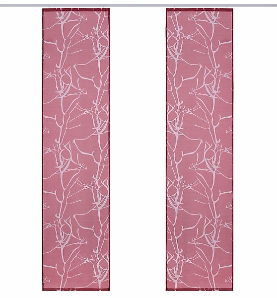 my home Schiebegardine "Anna" Klettband 1 Stk. tlg. Inkl. Befestigungszubeh günstig online kaufen