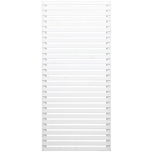Sichtschutzzaun Tokyo Nadeholz Weiß 83 cm x 180 cm günstig online kaufen