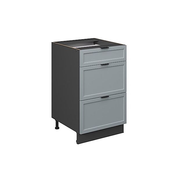 Vicco Unterschrank Fame-Line, Hellblau-grau/Anthrazit, 50 cm günstig online kaufen