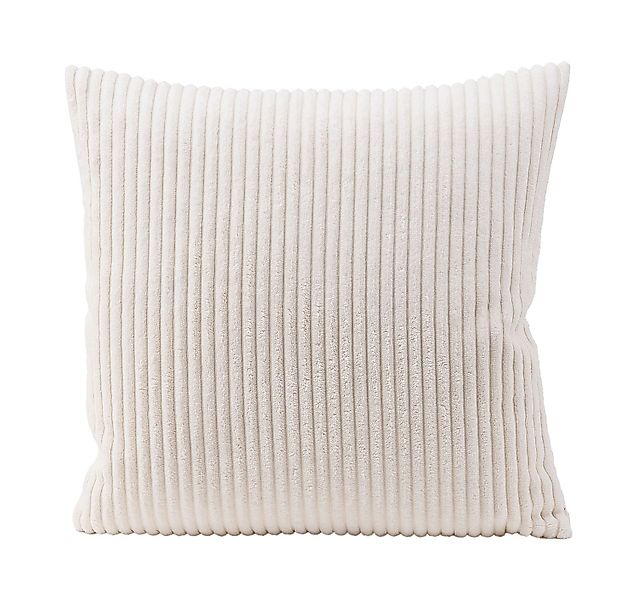 Gözze Kissenhülle ANAFI, Weiß, Polyester, Cordoptik, günstig online kaufen