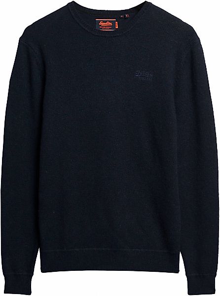 Superdry Rundhalspullover "ESSENTIAL SLIM FIT CREW JUMPER" günstig online kaufen