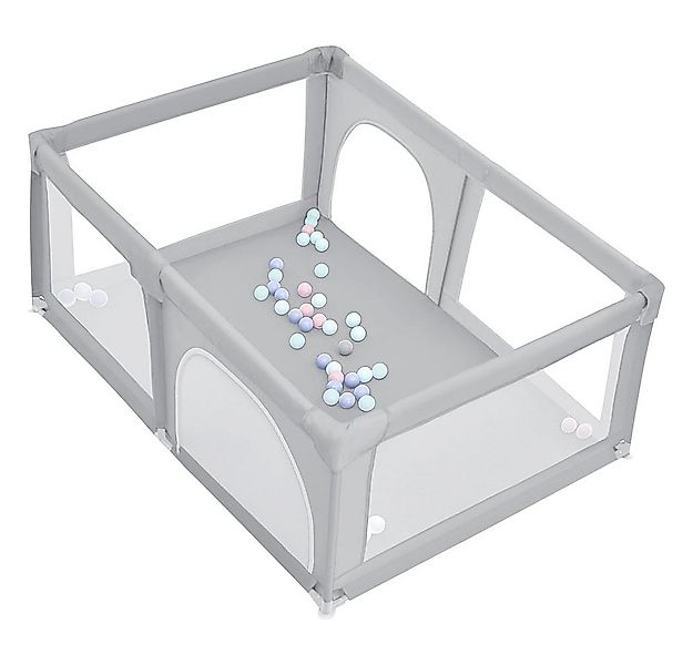 JEOBEST Laufgitter Laufstall Baby 180 x 120 x 66cm Große XL, Laufgitter bab günstig online kaufen