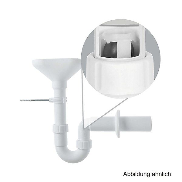 Haas KG Ablaufgarnitur Trichter-Siphon 1 1/2" günstig online kaufen
