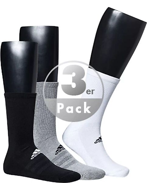 adidas Golf Socken 3er Pack crew grey GJ7437 günstig online kaufen