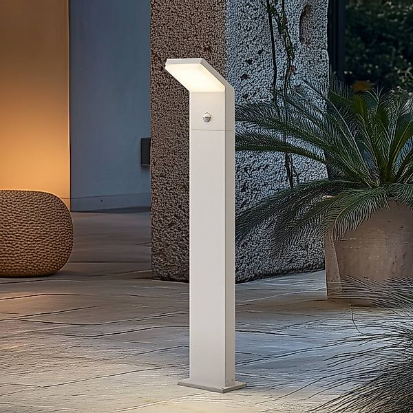 Arcchio LED-Wegeleuchte Yolena, Sensor, 100 cm, weiß, IP54 günstig online kaufen