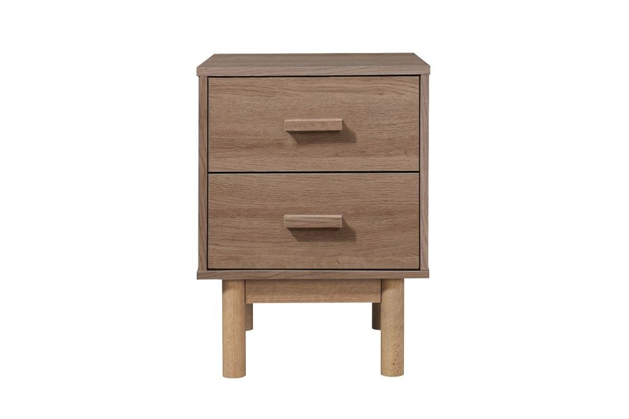 loft24 Nachtschrank Mason 2 Schubladen, Skandinavisches günstig online kaufen