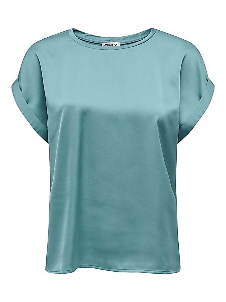 ONLY T-Shirt Glänzendes Silky Shirts Oberteil günstig online kaufen