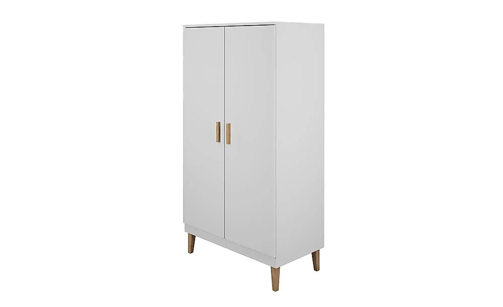 Kleiderschrank  Kubi ¦ weiß ¦ Maße (cm): B: 100 H: 184 Schränke > Kleidersc günstig online kaufen