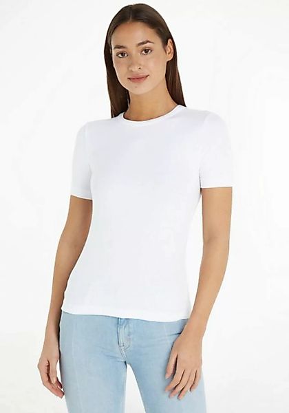 Calvin Klein Rundhalsshirt mit Rundhalsausschnitt günstig online kaufen
