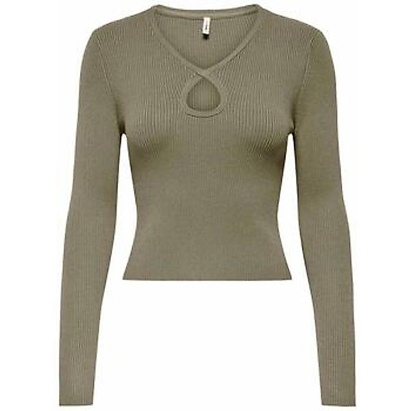 ONLY V-Ausschnitt-Pullover ONLMEDDI LS PEEK A BOO V-NECK CC KNT günstig online kaufen