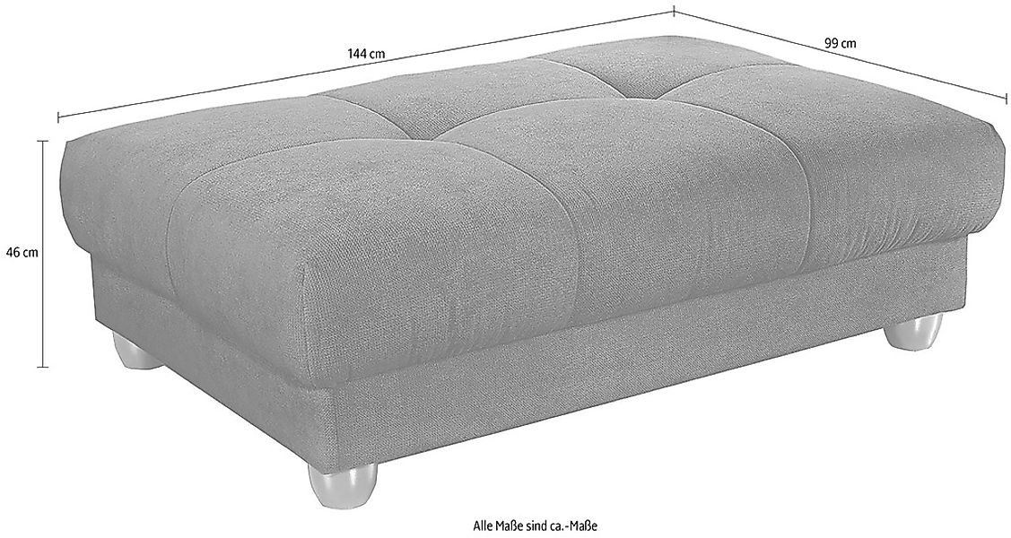 Jockenhöfer Gruppe Hocker "Siena, B: 144 cm" günstig online kaufen