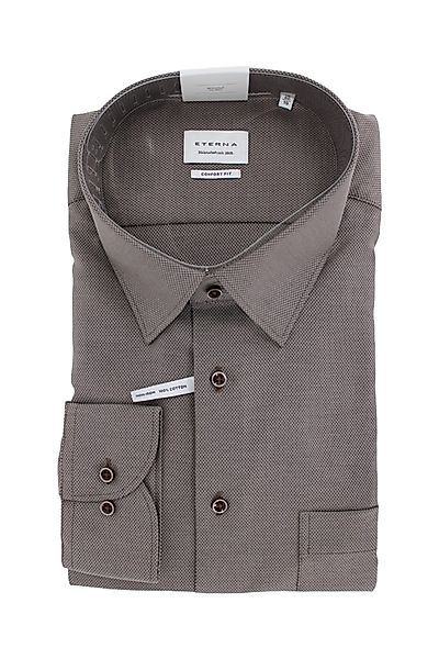 Eterna Businesshemd Hemd 2132 E181 dunkelbraun günstig online kaufen