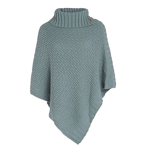 Knit Factory Strickponcho Nicky Ponchos One Size Glatt Stonegreen (1-tlg) m günstig online kaufen